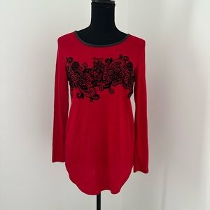 NWOT Red Worthington Tunic